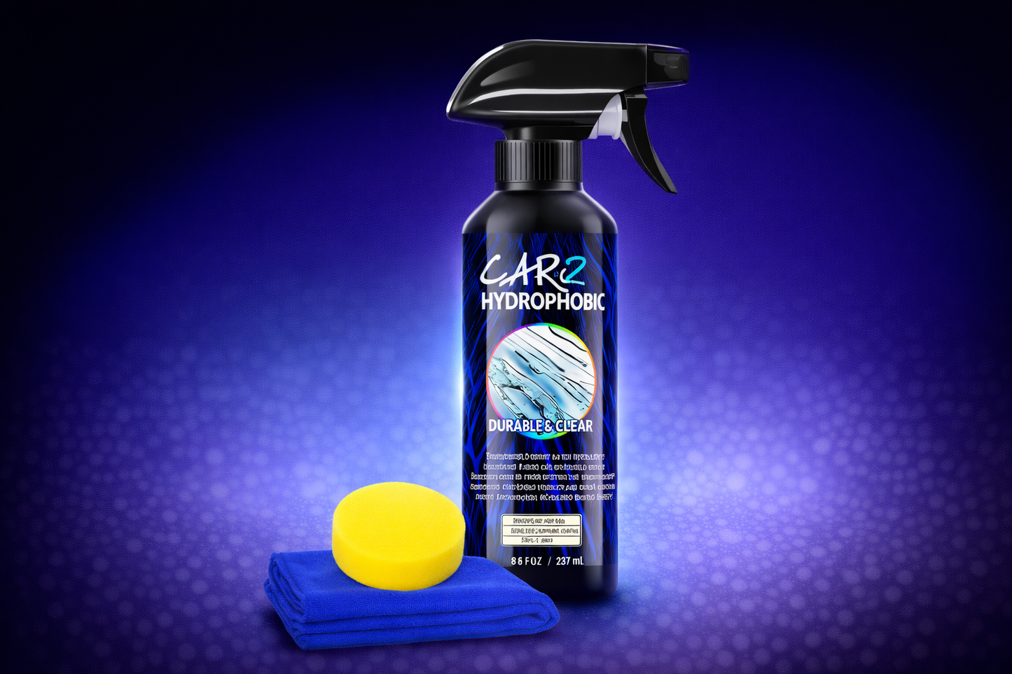 Carro Gear Spray Hidrofóbico para Parabrisas