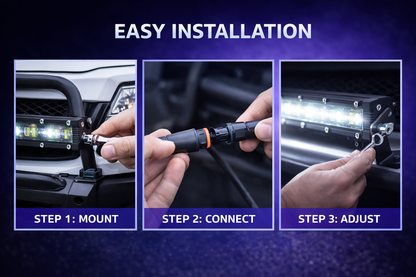 Carro Gear Barras LED Off-Road Beam