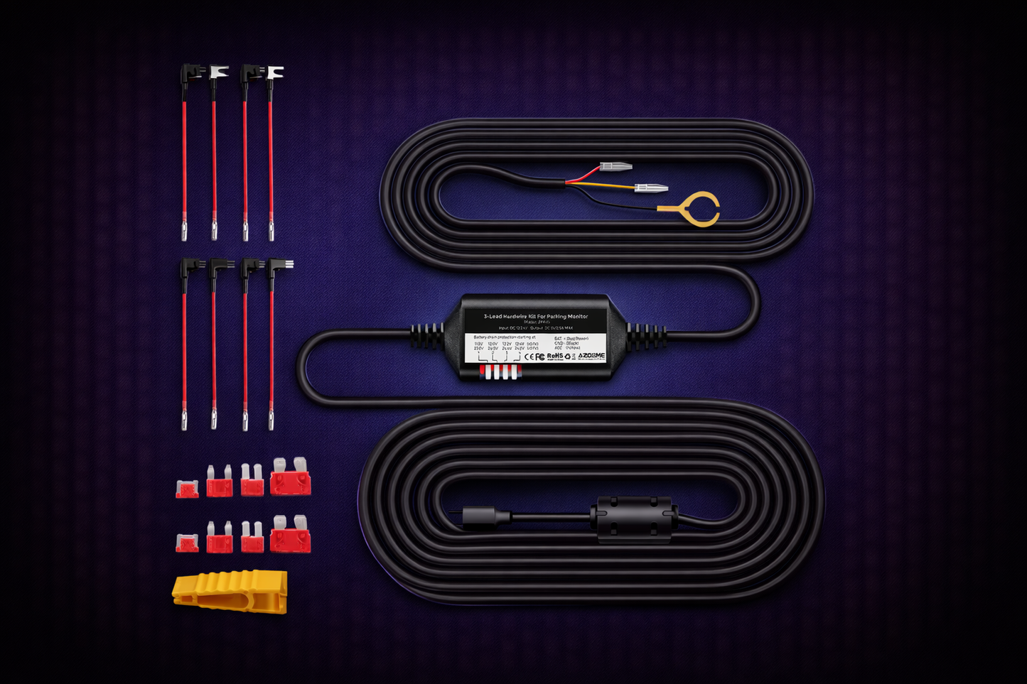 Carro Gear Kit Cableado Parking Mode