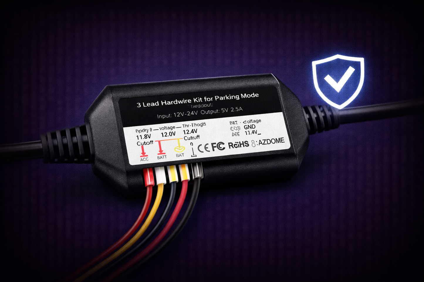 Carro Gear Kit Cableado Parking Mode