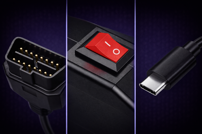 Carro Gear Adaptador Alimentación OBD