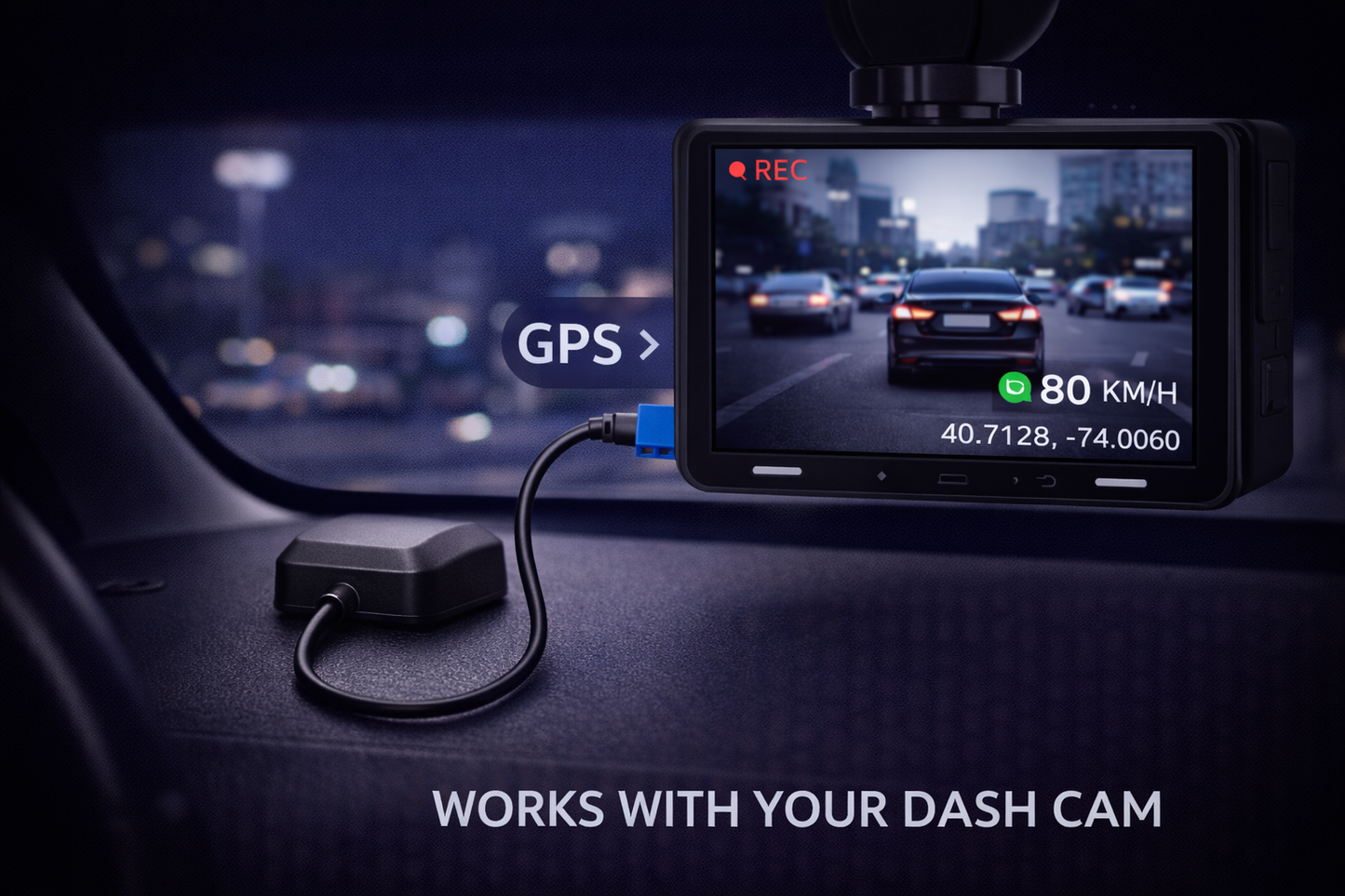 Carro Gear Módulo GPS Externo